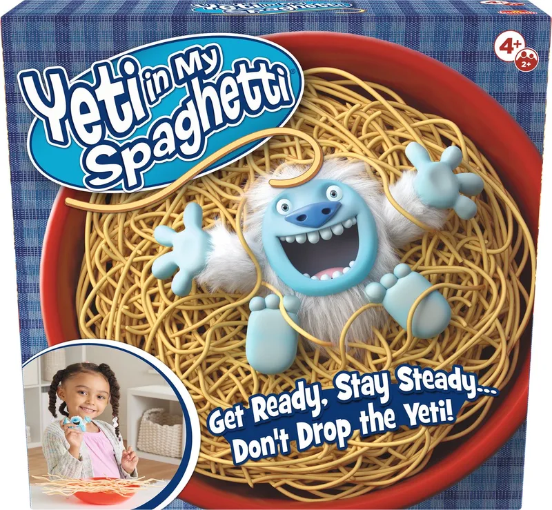 Yeti In My Spaghetti - Actiespel - Kinderspel - Spannend - Behendigheidsspel van Goliath – doos