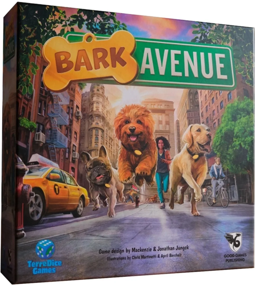 Bark Avenue - Bordspel - Engels van Good Games Publishing – doos