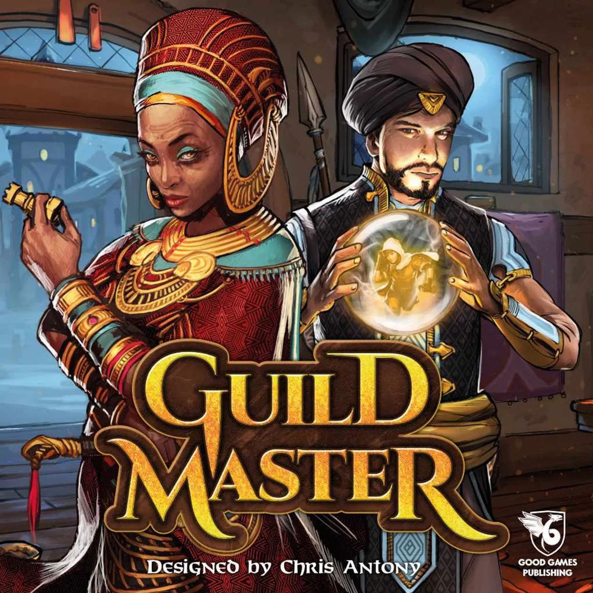 Guild Master - Bordspel - Engels van Good Games Publishing – doos