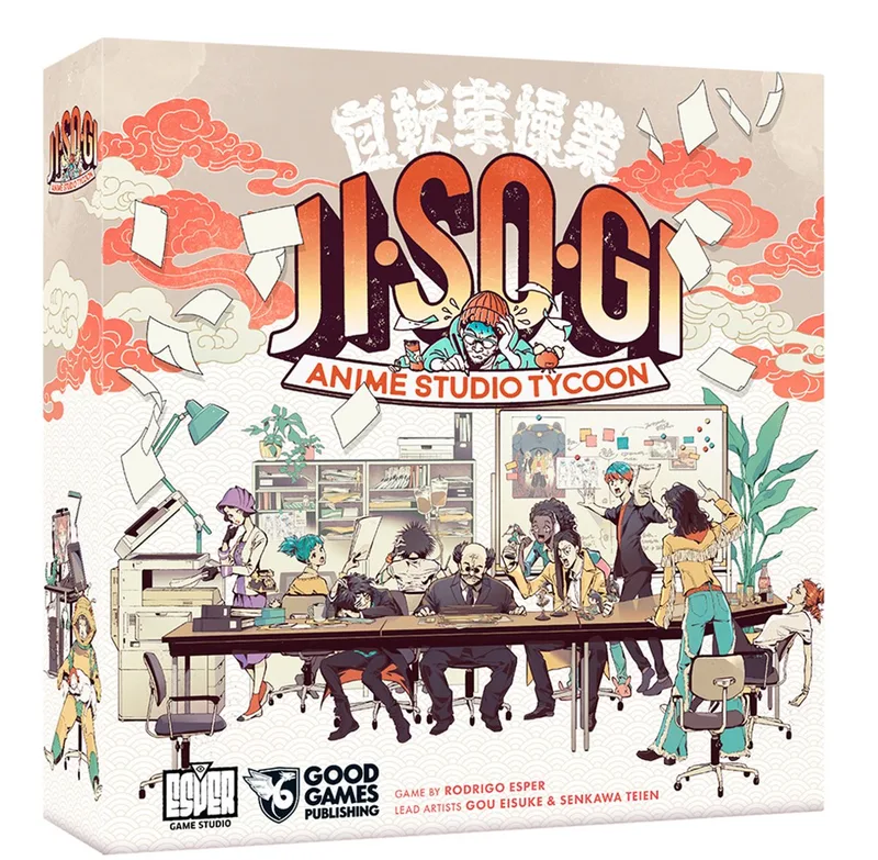 Jisogi Anime Studio Tycoon - Bordspel - Engels de Good Games Publishing – boîte
