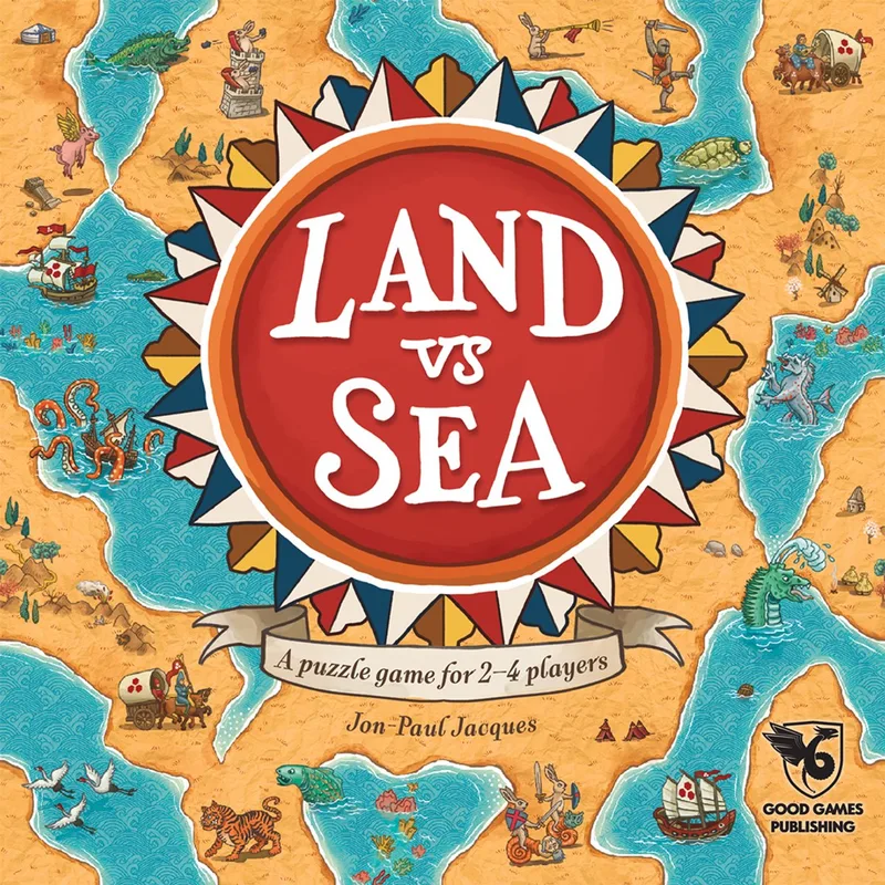 Land vs Sea - Bordspel - Engels de Good Games Publishing – boîte