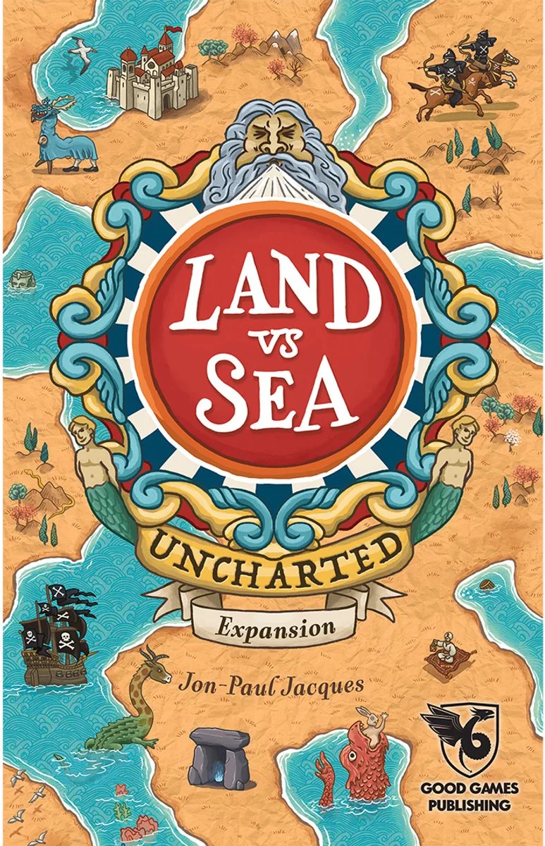 Land vs Sea Uncharted - Bordspel uitbreiding - Engels de Good Games Publishing – boîte