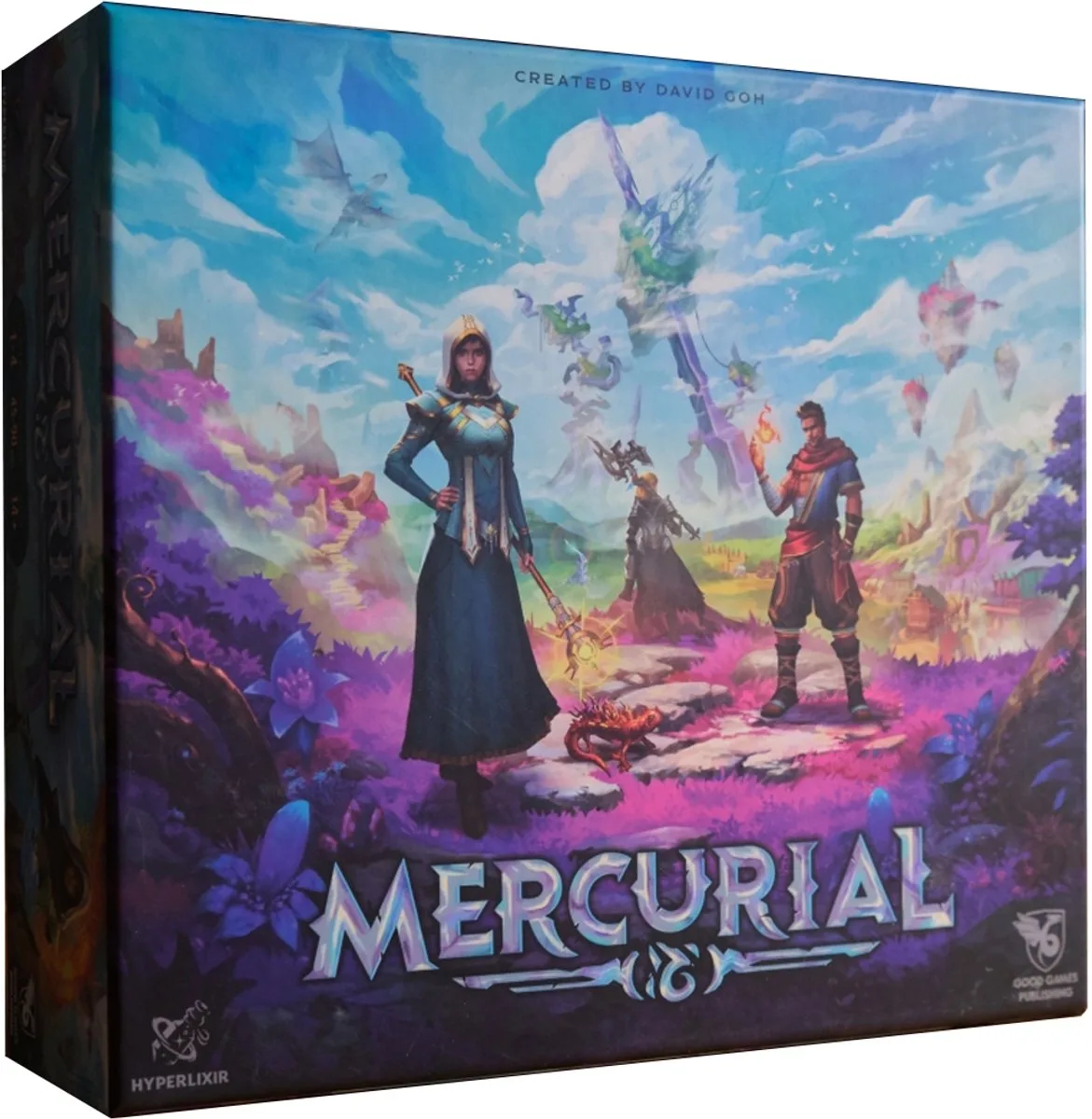 Mercurial - Bordspel - Engels van Good Games Publishing – doos