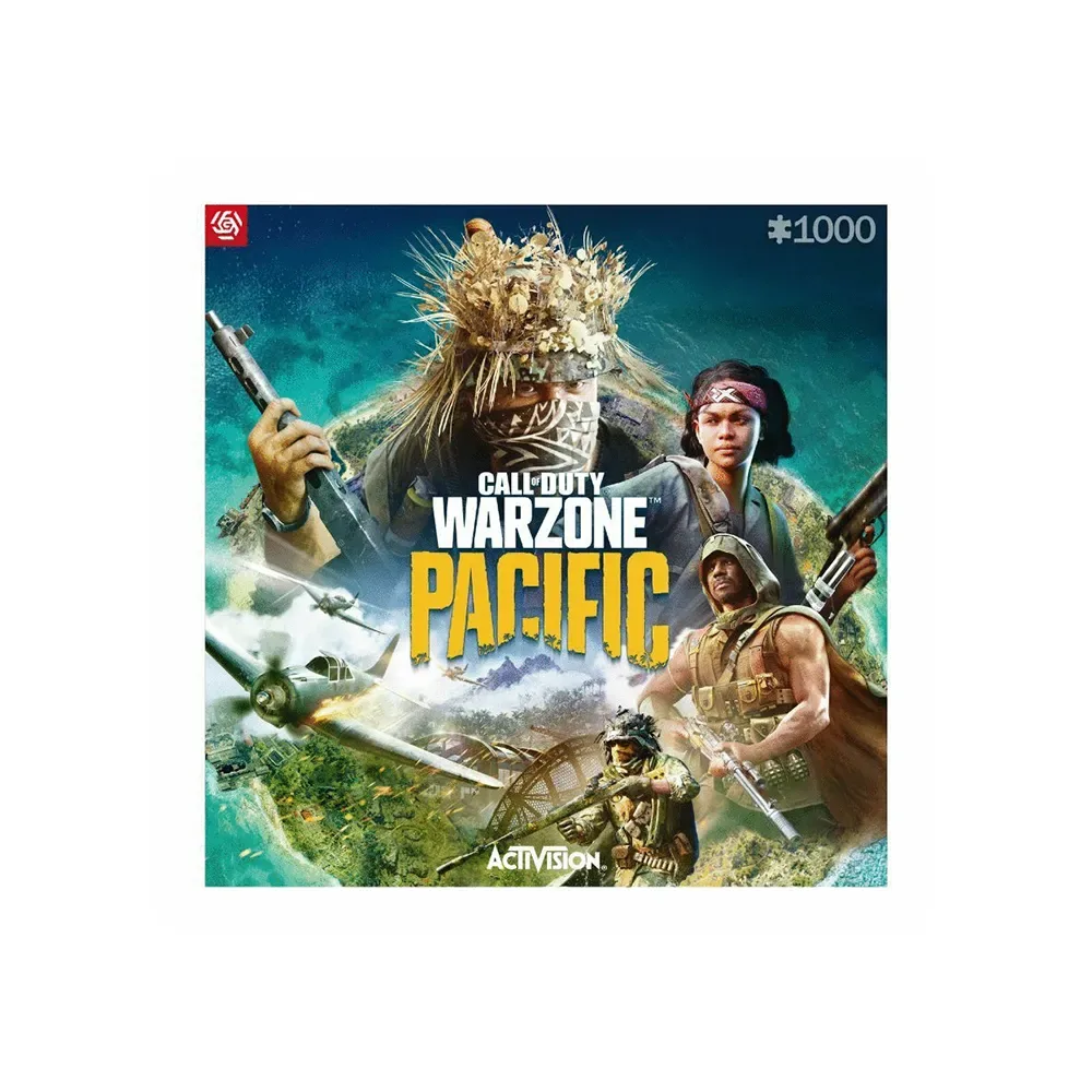 Call Of Duty Warzone Pacific-puzzel 1000 Stukken van Good Loot – doos