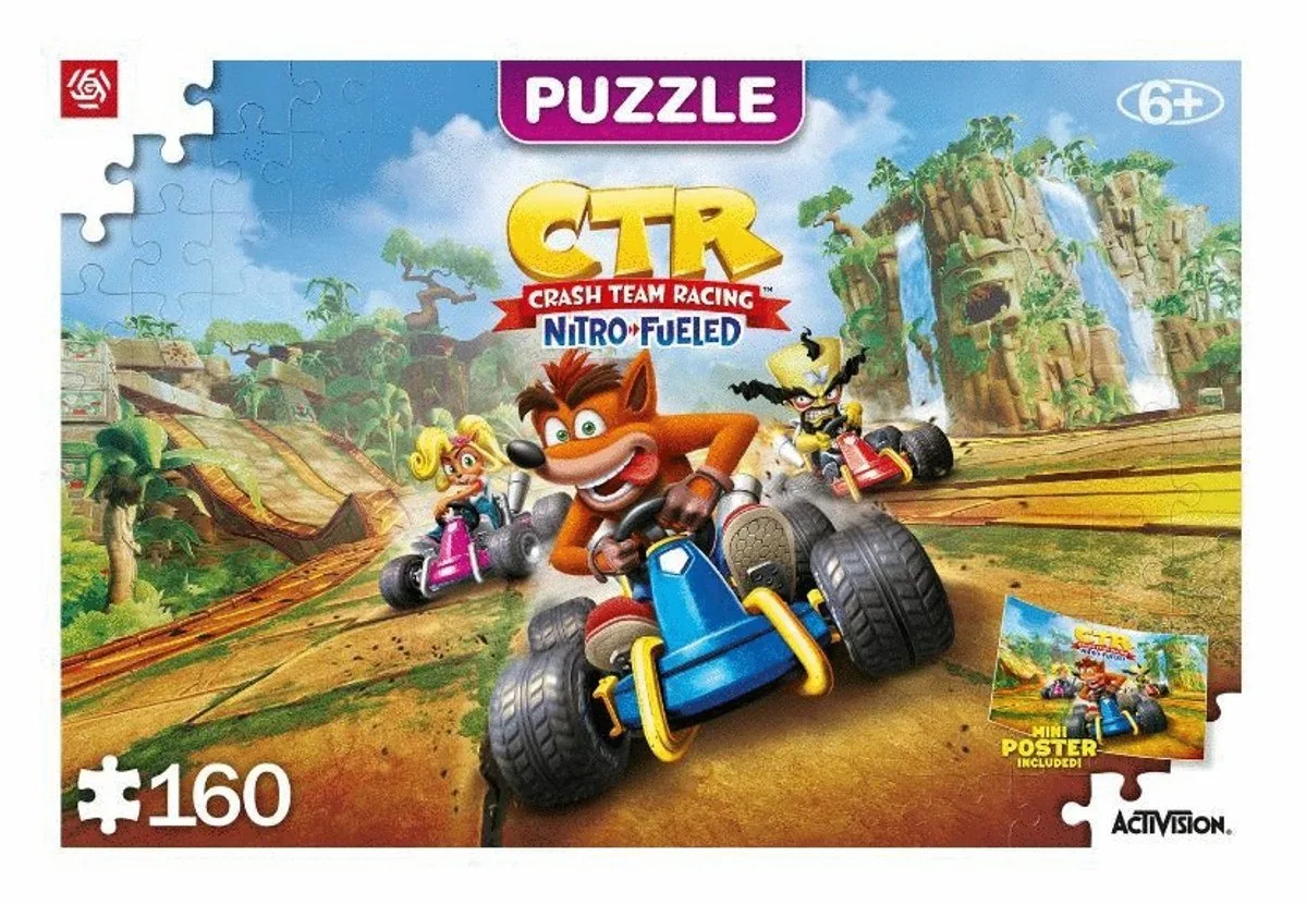 Crash Team Racing Nitro-Fueled - Puzzle von Good Loot, Ausgabe Mehrfarbig – Schachtel
