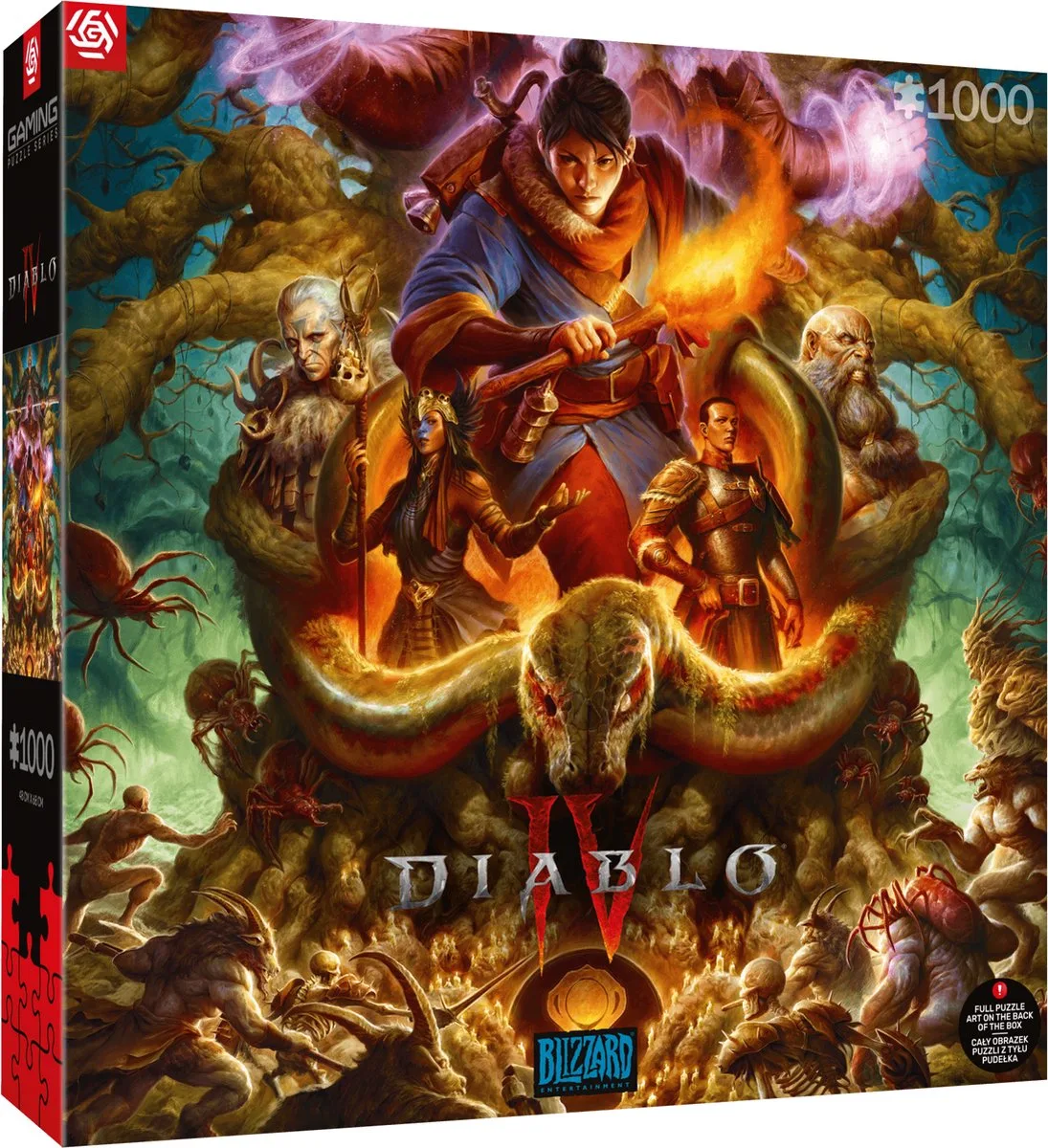 Diablo IV Puzzel - 1000 stukjes van Good Loot, editie Horadrim – doos