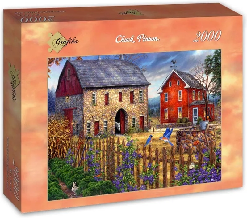 Bluebird's song Chuck Pinson puzzel 2000 stukjes Grafika Puzzels van Grafika, editie Meerkleurig – doos