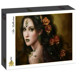 Cris Ortega - Golden Rose (1000) from Grafika – box 1 of 2