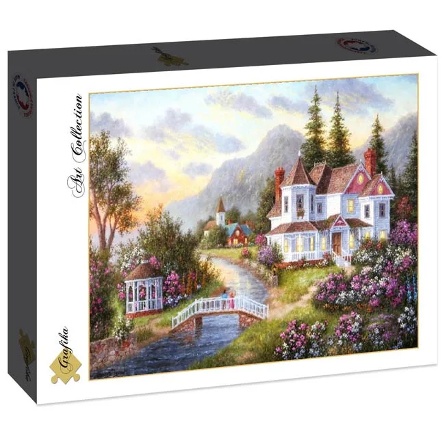 Dennis Lewan - Angels of the Evening (1000) från Grafika – kartong