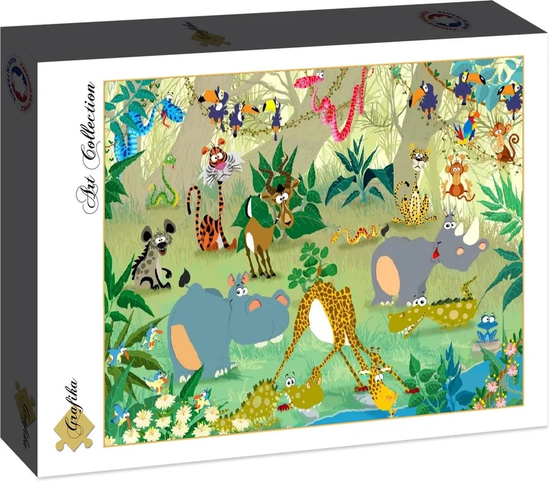 François Ruyer: Jungle fra Grafika, Multi-coloured-udgave – æske