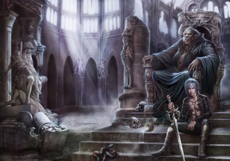 Hidden in the dark temple Cris Ortega puzzel 1000 stukjes van Grafika, editie Full colour – doos