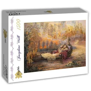 Josephine Wall Dreams of Camelot puzzel 1500 van Grafika, editie Meerkleurig – doos 2 van 2