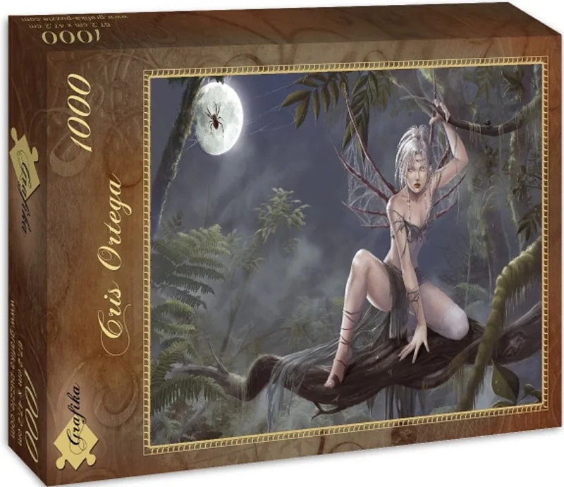 Legpuzzel - 1000 stukjes - Spiders Soul Aracne, Cris Ortega van Grafika – doos