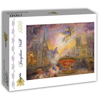 Legpuzzel - 1500 stukjes -Magical Merry Go Round, Josephine Wall från Grafika, utgåva Flerfärgad – kartong 2 av 2