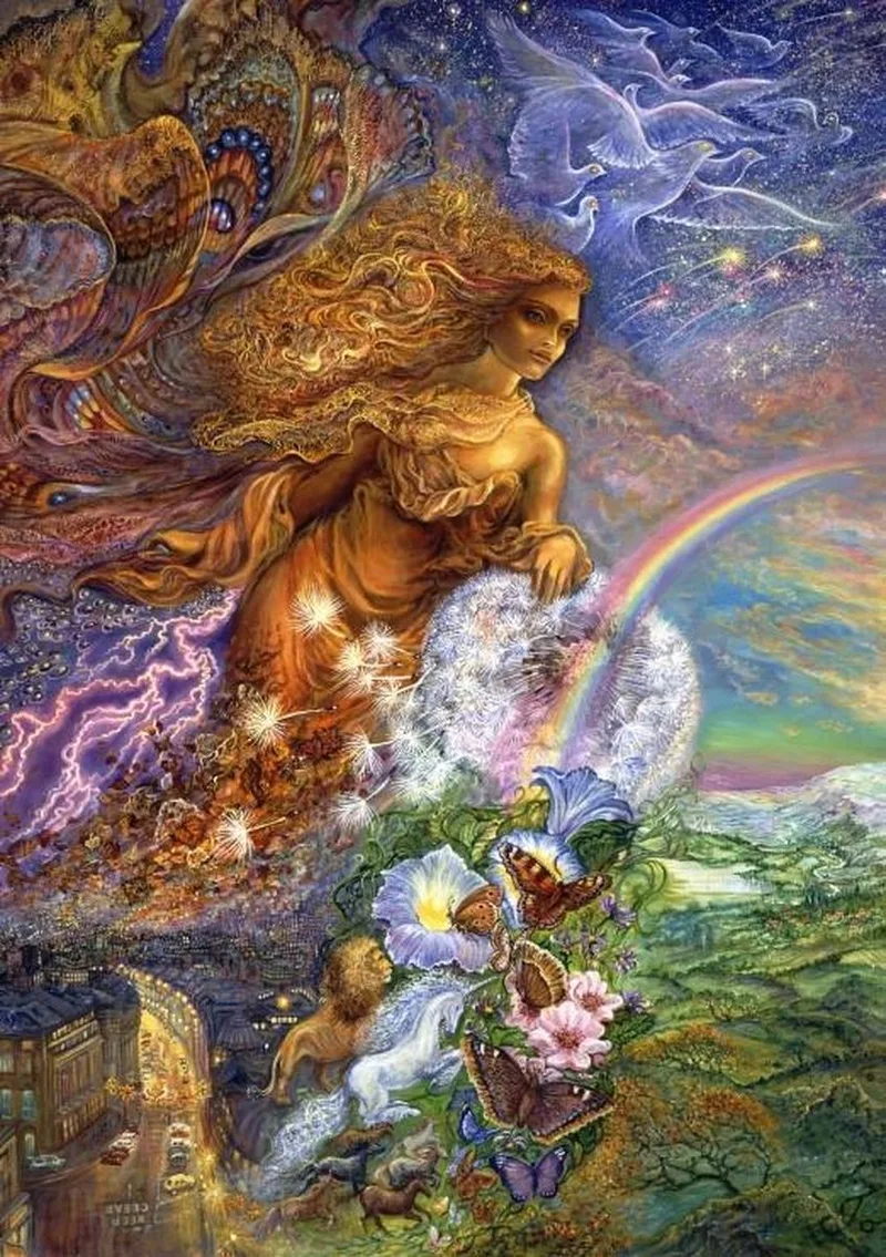 Legpuzzel - 1500 stukjes -Wind of Change, Josephine Wall from Grafika, Multicolour edition – box
