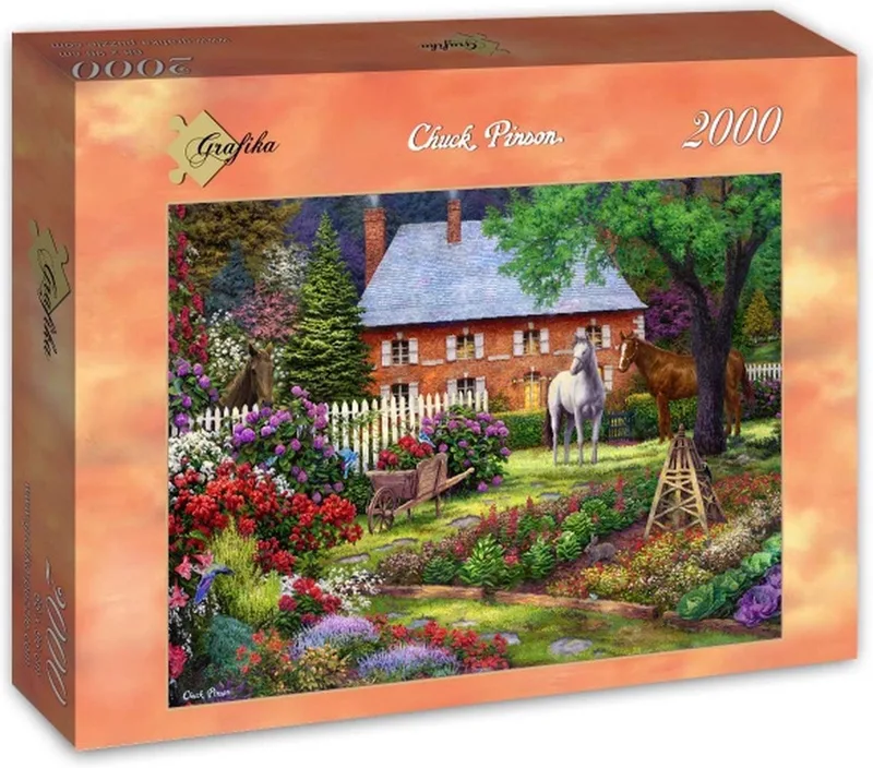 Legpuzzel 2000 pcs - Chuck Pinson - The sweet garden van Grafika, editie Meerkleurig – doos