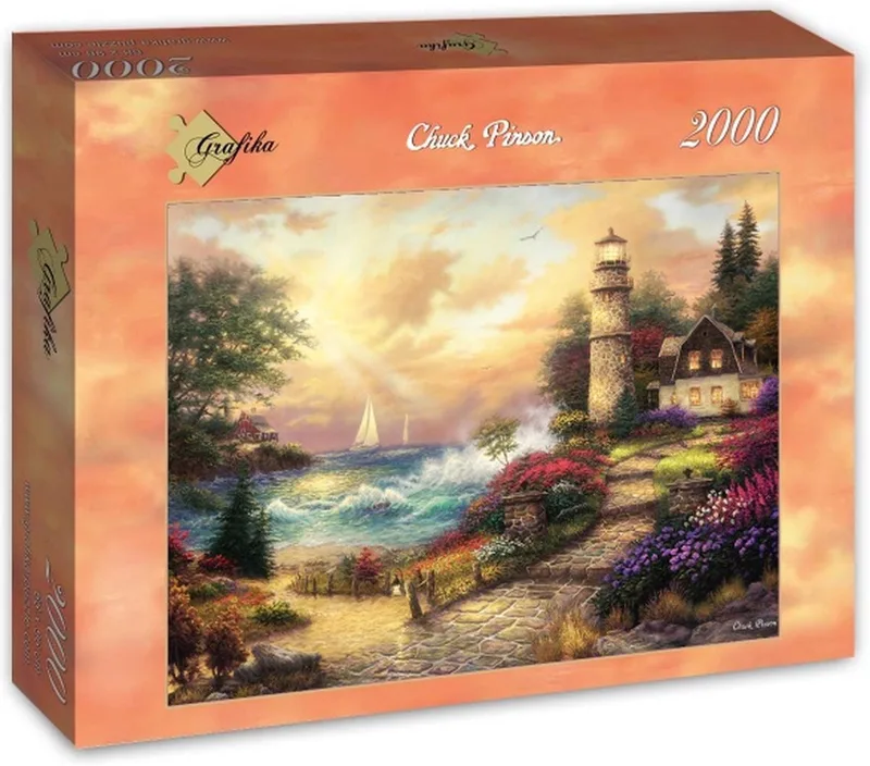 Legpuzzel 2000 stukjes Chuck Pinson - Seaside Dreams van Grafika – doos