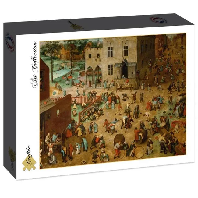 Pieter Bruegel - Kinderspelen, 1560 (2000) fra Grafika – æske