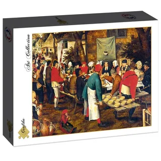 Pieter Brueghel - Boerenbruiloft, 1630 (2000) from Grafika – box 1 of 2
