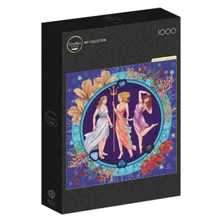puzzel astrologie watertekens - 1000 stukjes fantasie. from Grafika, Multicolour edition – box 2 of 2