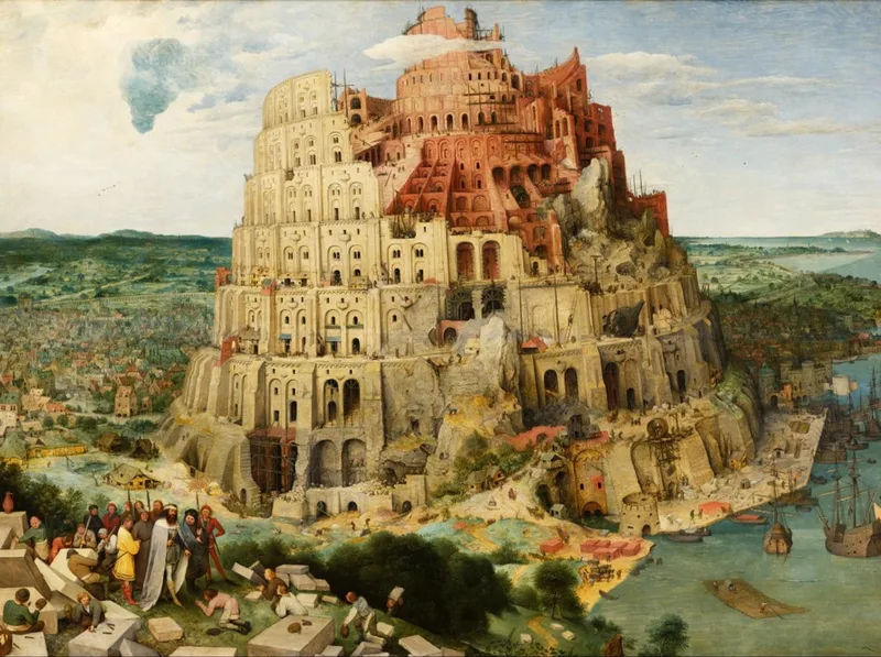 puzzel Brueghel Pieter: De Toren van Babel 1563 - 2000 stukjes. van Grafika, editie Meerkleurig – doos