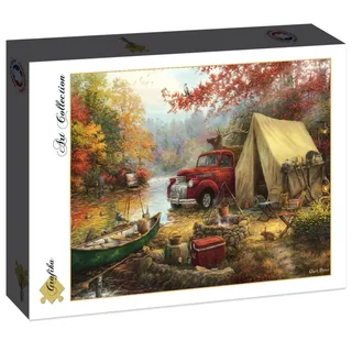 puzzel Chuck Pinson - landschap Share the Outdoors - 1500 stukjes. van Grafika, editie Meerkleurig – doos 2 van 2