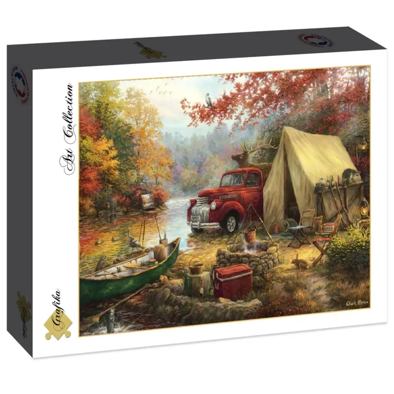 puzzel Chuck Pinson - landschap Share the Outdoors - 1500 stukjes. van Grafika, editie Meerkleurig – doos 2 van 2