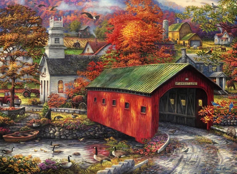 puzzel Chuck Pinson - The Sweet Life - 2000 stukjes legpuzzel. von Grafika, Ausgabe Mehrfarbig – Schachtel