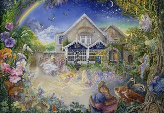 puzzel Enchanted Manor - 1000 stukjes fantasie. fra Grafika, Flerfarvet-udgave – æske 1 af 2