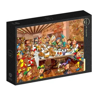 puzzel La Fête Médiévale - 1000 stukjes legpuzzel. from Grafika, Multicolour edition – box 2 of 2