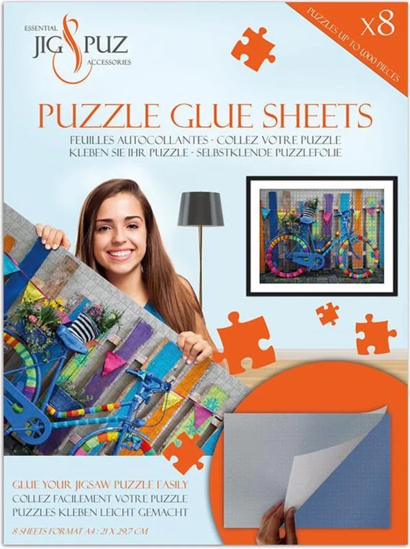 Puzzel / Lijm Glue Bladeren /Sheets for 1000 Stukjes de Grafika – boîte
