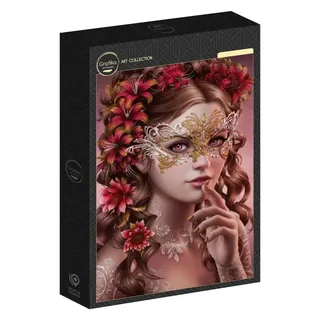 puzzel Masquerade - 1000 stukjes karton kleurrijk. von Grafika, Ausgabe Mehrfarbig – Schachtel 2 von 2