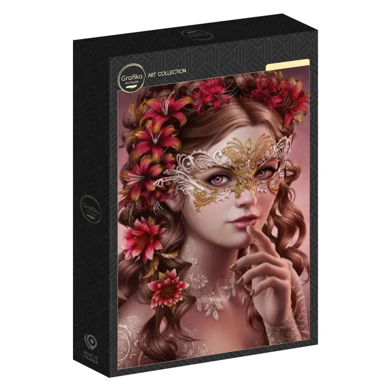 puzzel Masquerade - 1000 stukjes karton kleurrijk. von Grafika, Ausgabe Mehrfarbig – Schachtel 2 von 2