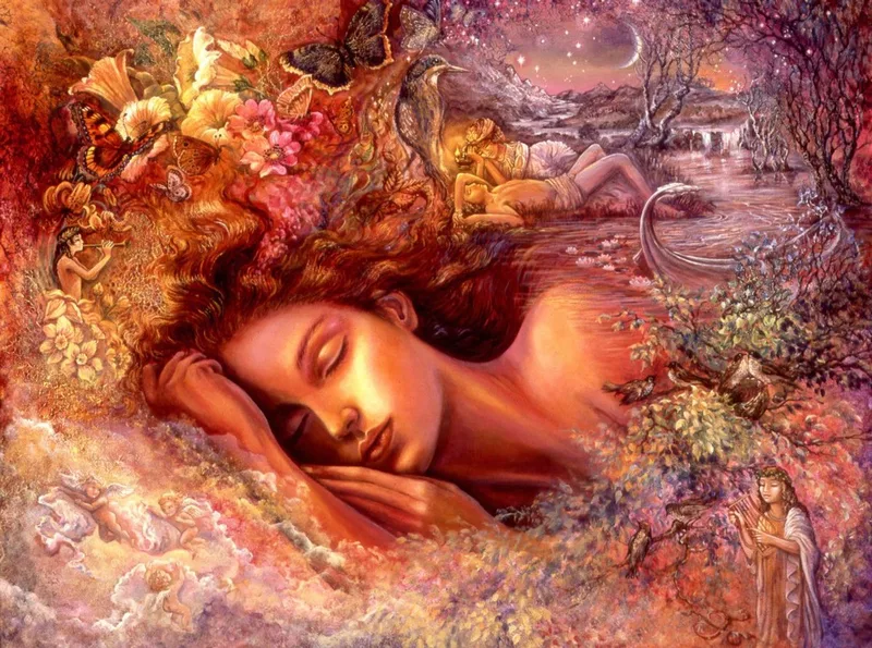 puzzel Psyche's Dreams - 2000 stukjes fantasie kunst. van Grafika, editie Meerkleurig – doos