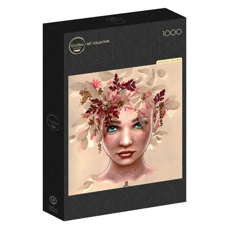 puzzel Smaragdgrüner Blick - 1000 stukjes legpuzzel. von Grafika, Ausgabe Mehrfarbig – Schachtel 2 von 2