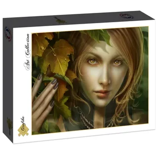 puzzel The Leaf Say - legpuzzel 2000 stukjes fantasie. fra Grafika, Flerfarvet-udgave – æske 2 af 2