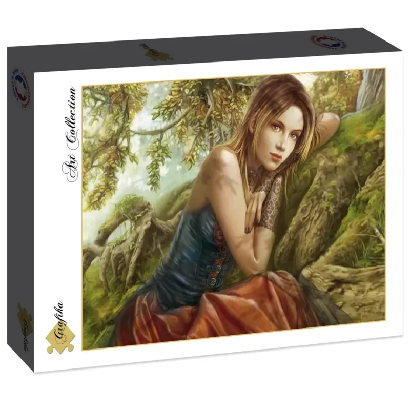 puzzel The Storyteller - 2000 stukjes legpuzzel fantasie. fra Grafika, Flerfarvet-udgave – æske 2 af 2