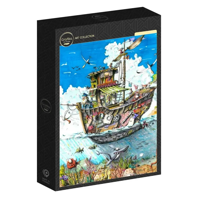 Puzzle A l'Assaut des Flots - 1000 pièces van Grafika – doos 2 van 2