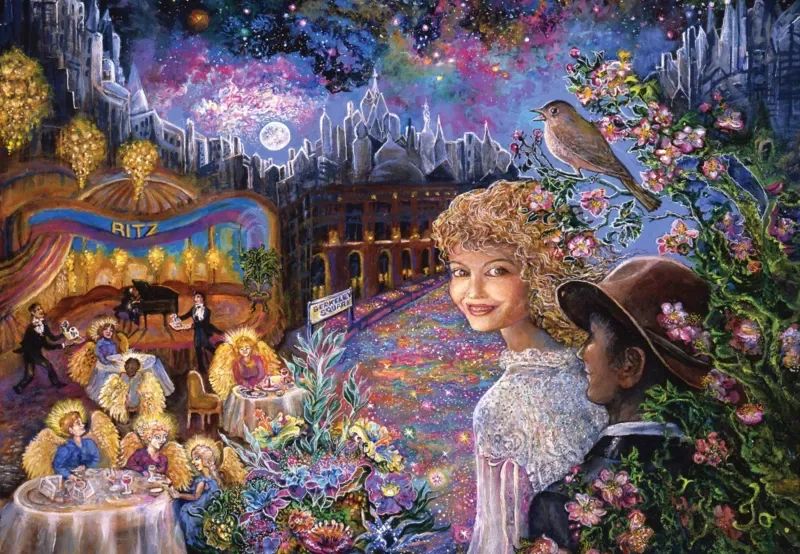 Puzzle A Nightingale Sang in Berkeley Square - 1000 pièces van Grafika – doos 1 van 2