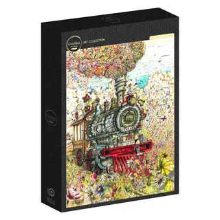 Puzzle A Toute Vapeur - 500 à 999 pièces von Grafika – Schachtel 2 von 2