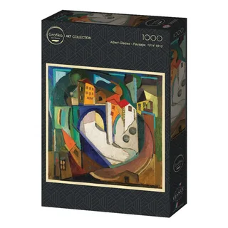 Puzzle Albert Gleizes - Paysage, 1914-1915 - 1000 pièces van Grafika – doos 2 van 2