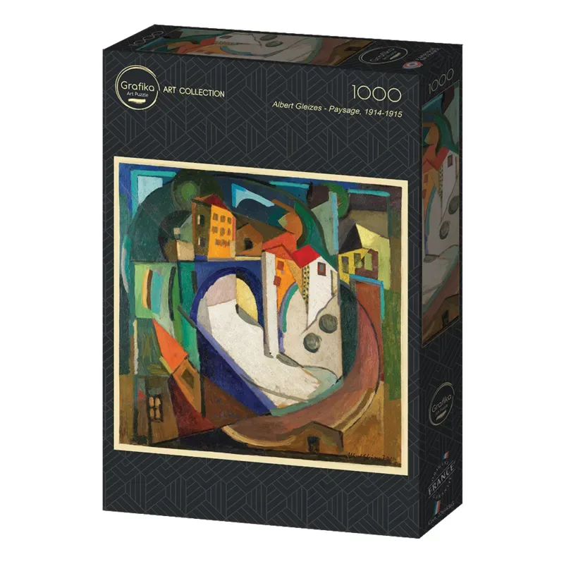 Puzzle Albert Gleizes - Paysage, 1914-1915 - 1000 pièces van Grafika – doos 2 van 2