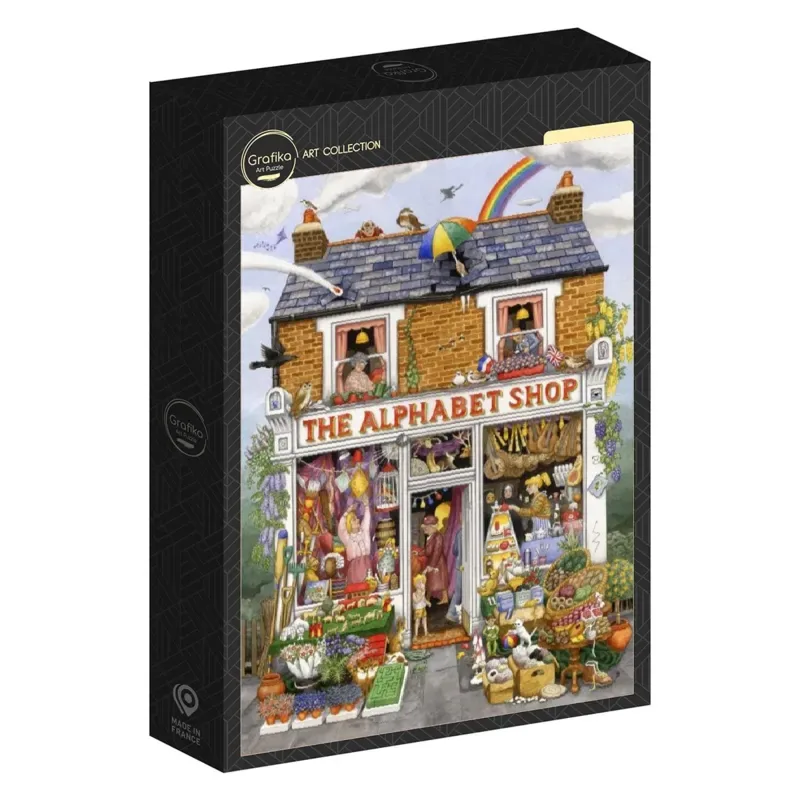 Puzzle Alphabet Shop - 1000 pièces van Grafika – doos 2 van 2