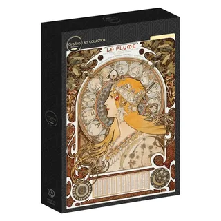 Puzzle Alphonse Mucha - La Plume, 1896-97 - 1000 pièces from Grafika – box 2 of 2