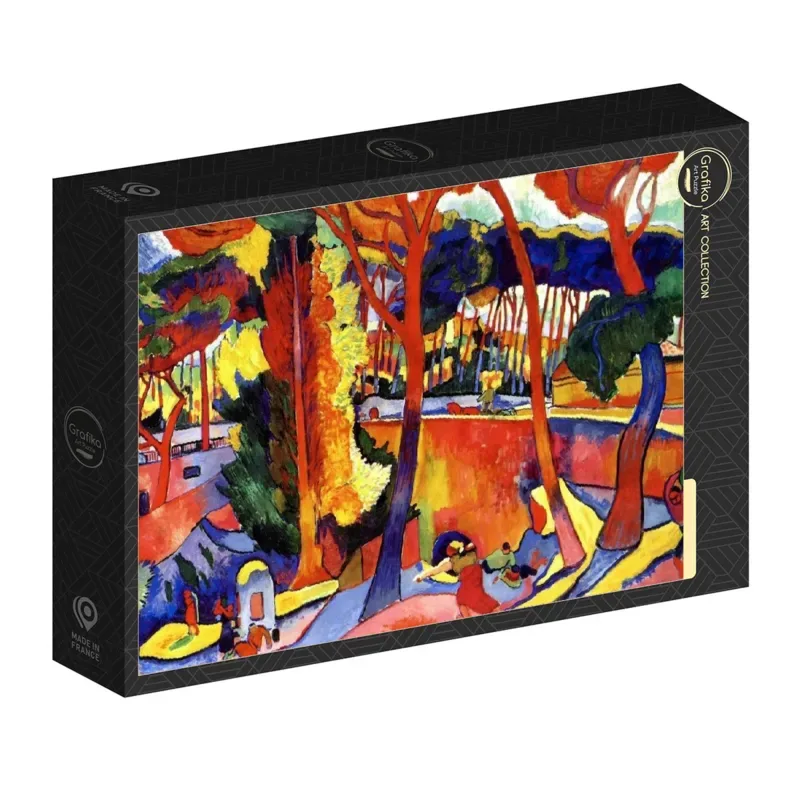 Puzzle André Derain - Pont sur le Riou - 500 à 999 pièces von Grafika – Schachtel 2 von 2