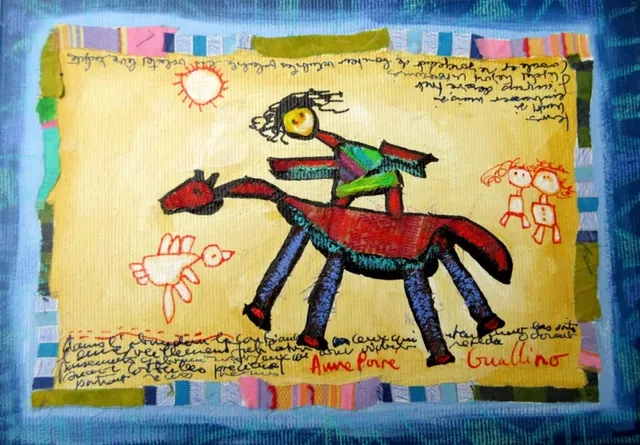 Puzzle Anne Poiré & Patrick Guallino - Précieuse Chevauchée - 200 à 499 pièces