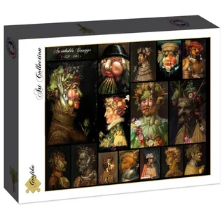 Puzzle Arcimboldo Giuseppe - Collage - 2000 pièces de Grafika – boîte 2 sur 2