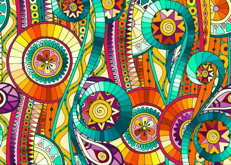 Puzzle Art Abstrait - 500 à 999 pièces de Grafika – boîte