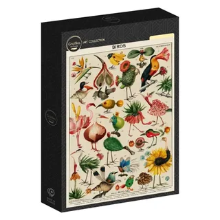 Puzzle Birds by Beto Val - 500 à 999 pièces de Grafika – boîte 2 sur 2