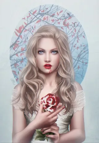 Puzzle Blood Rose - 1000 pièces de Grafika – boîte 1 sur 2